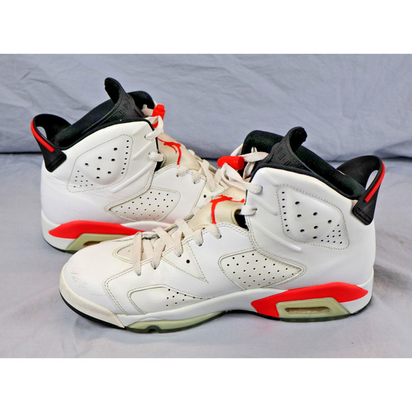Air Jordan 6 Retro Shoes Mens Size 11 OG 384664-123 Basketball Sneakers - Picture 4 of 13